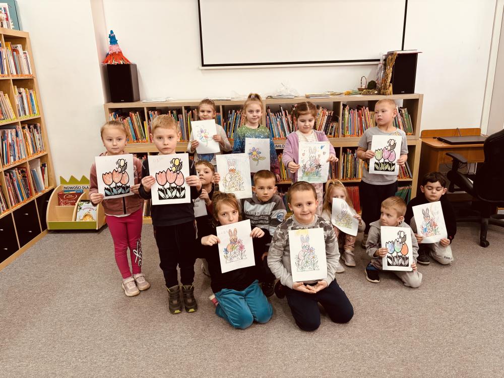 Tygryski w bibliotece